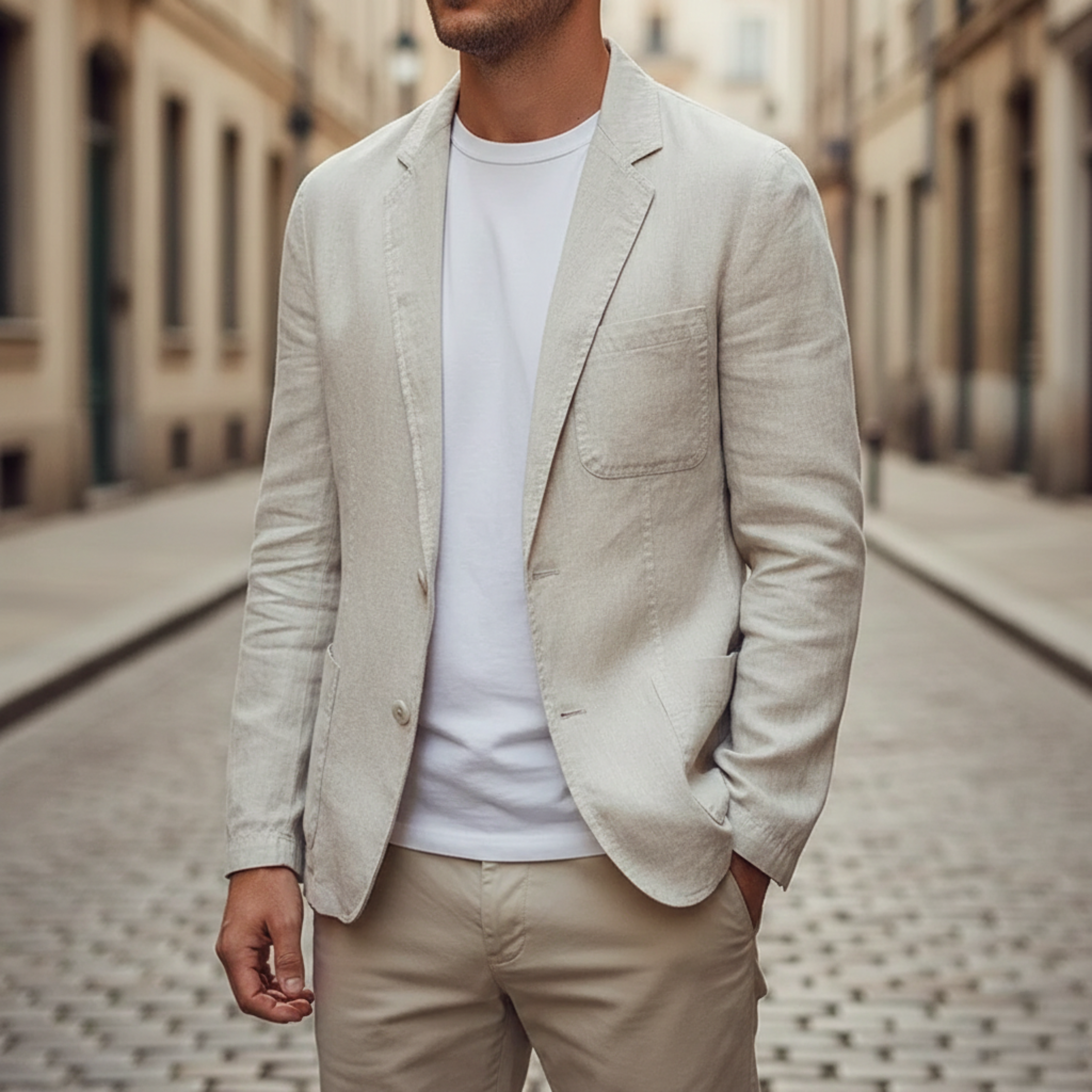 Dorvelli | Men’s Blazer – Single-Breasted Tailored
