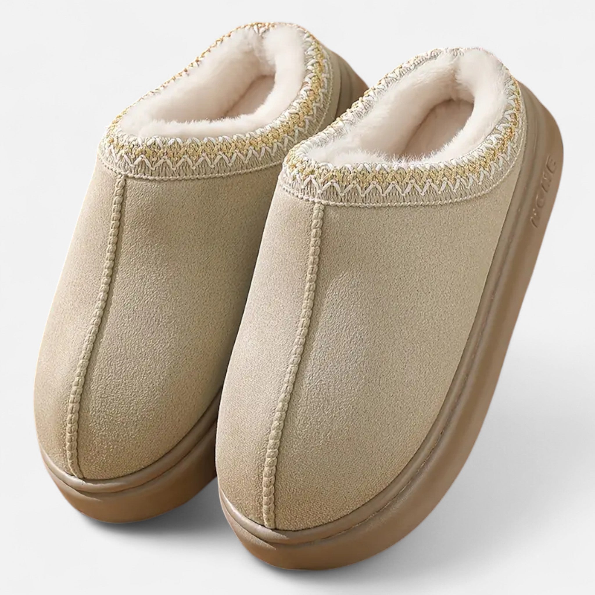 Dorvelli | Women’s Ethnic Lace Slippers – Autumn Winter Comfort