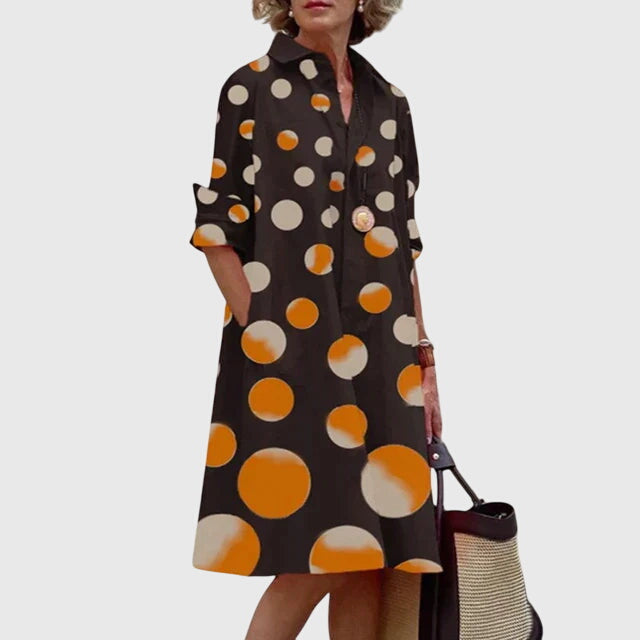Dorvelli | Women's Midi Dress – Paige Elegant Pockets