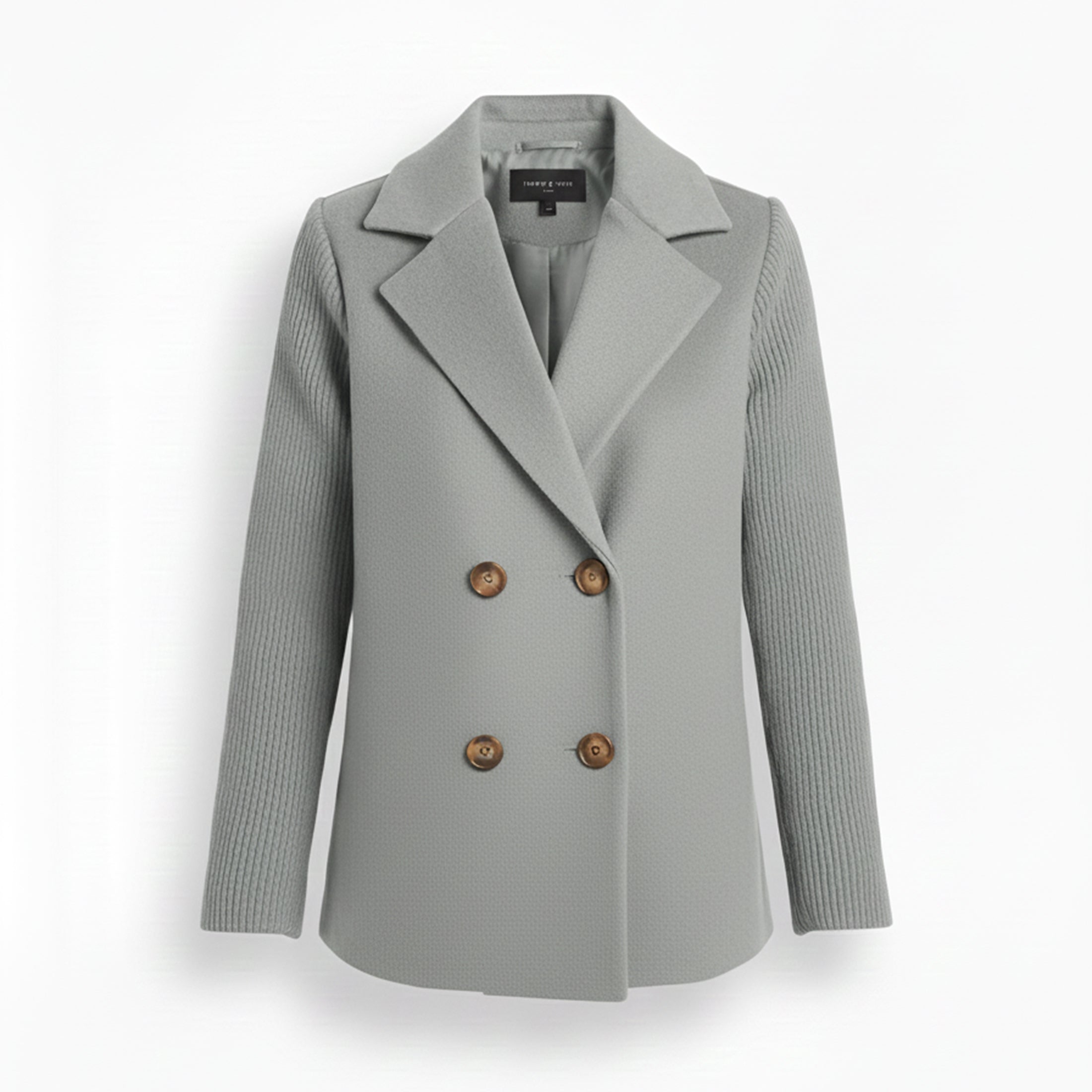 Dorvelli | Women’s Fashion Jacket – Textured Knit Detail