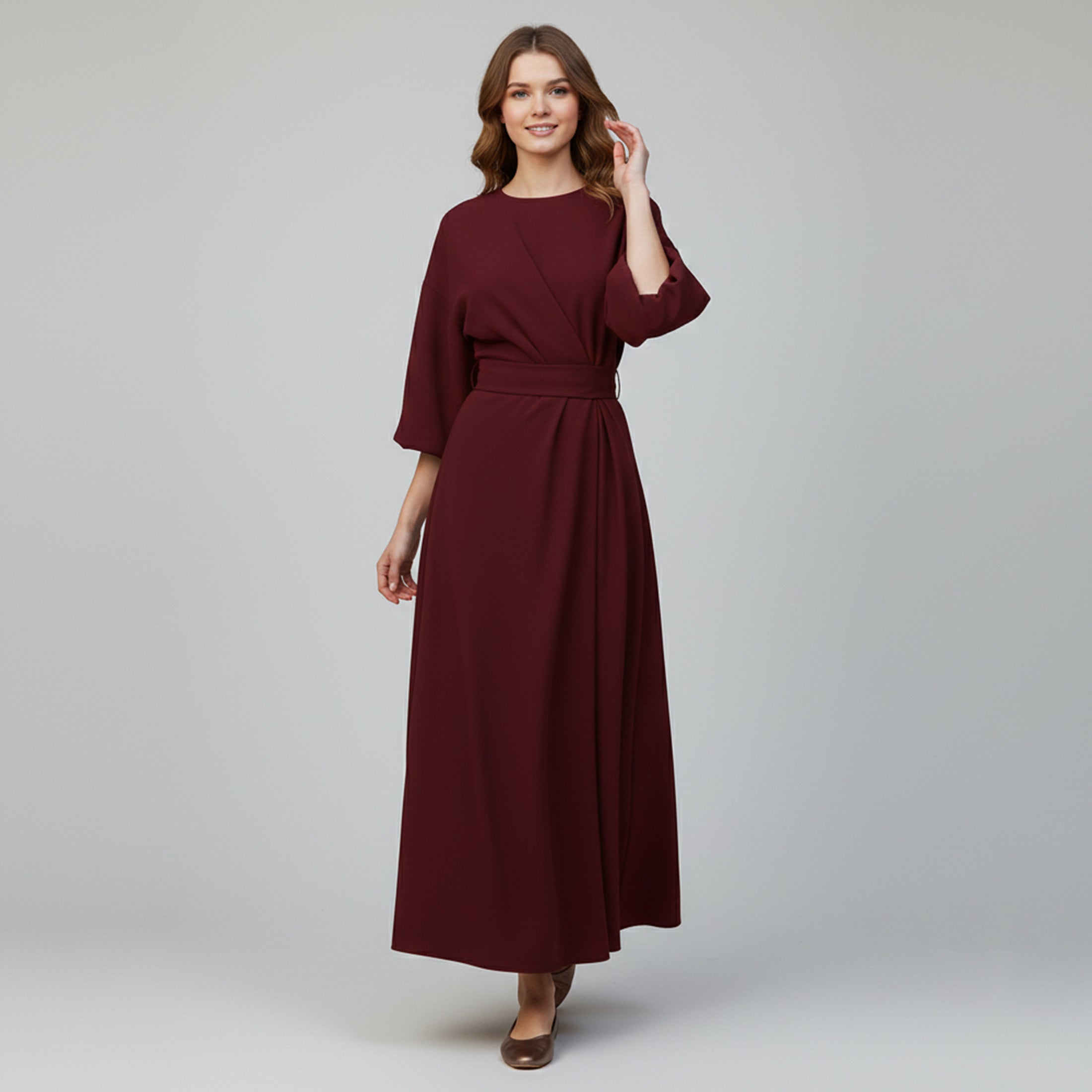Dorvelli | Women’s Batwing Dress – Casual Elegance Edition