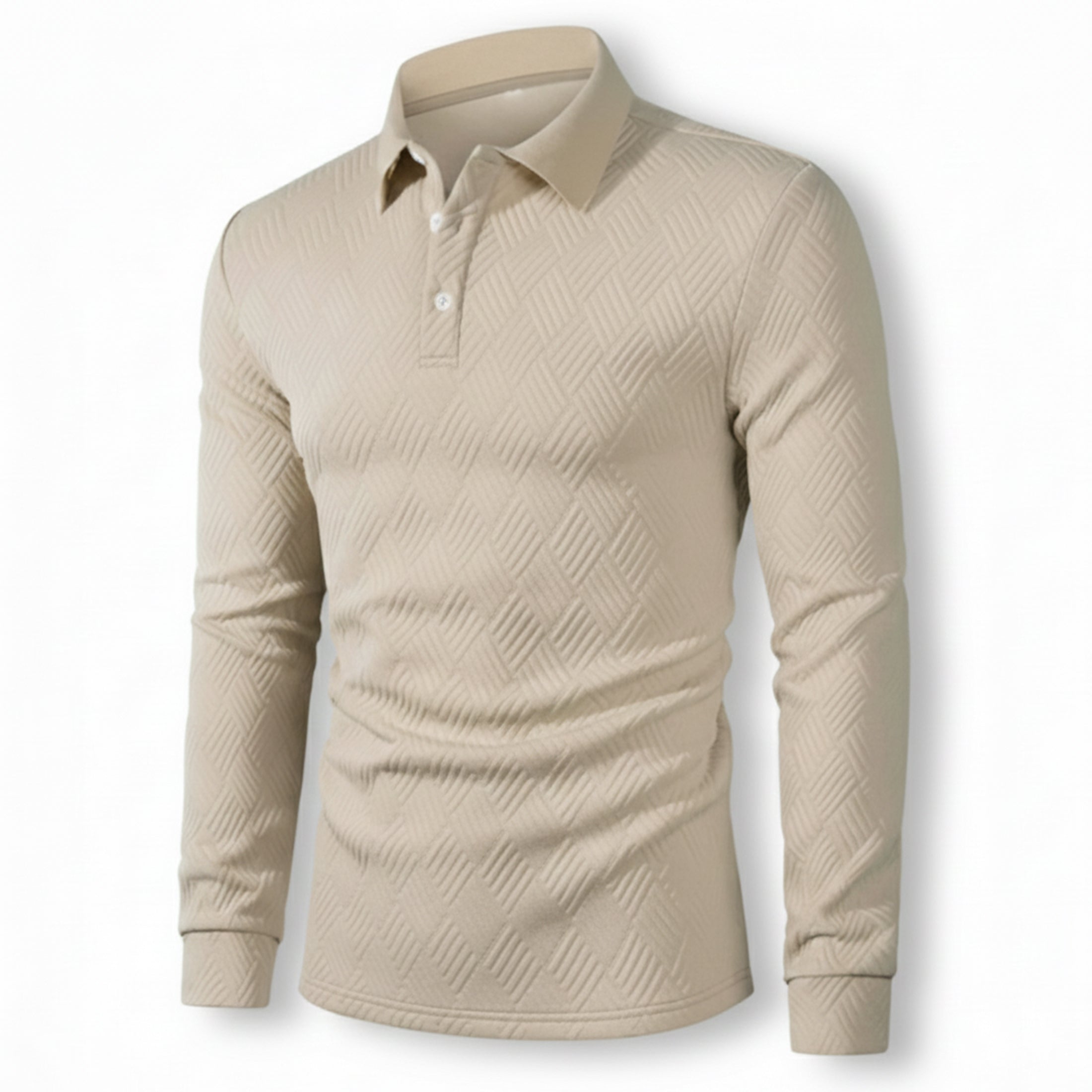 Dorvelli | Men’s Mosaic Polo Shirt – Relaxed Fit Style