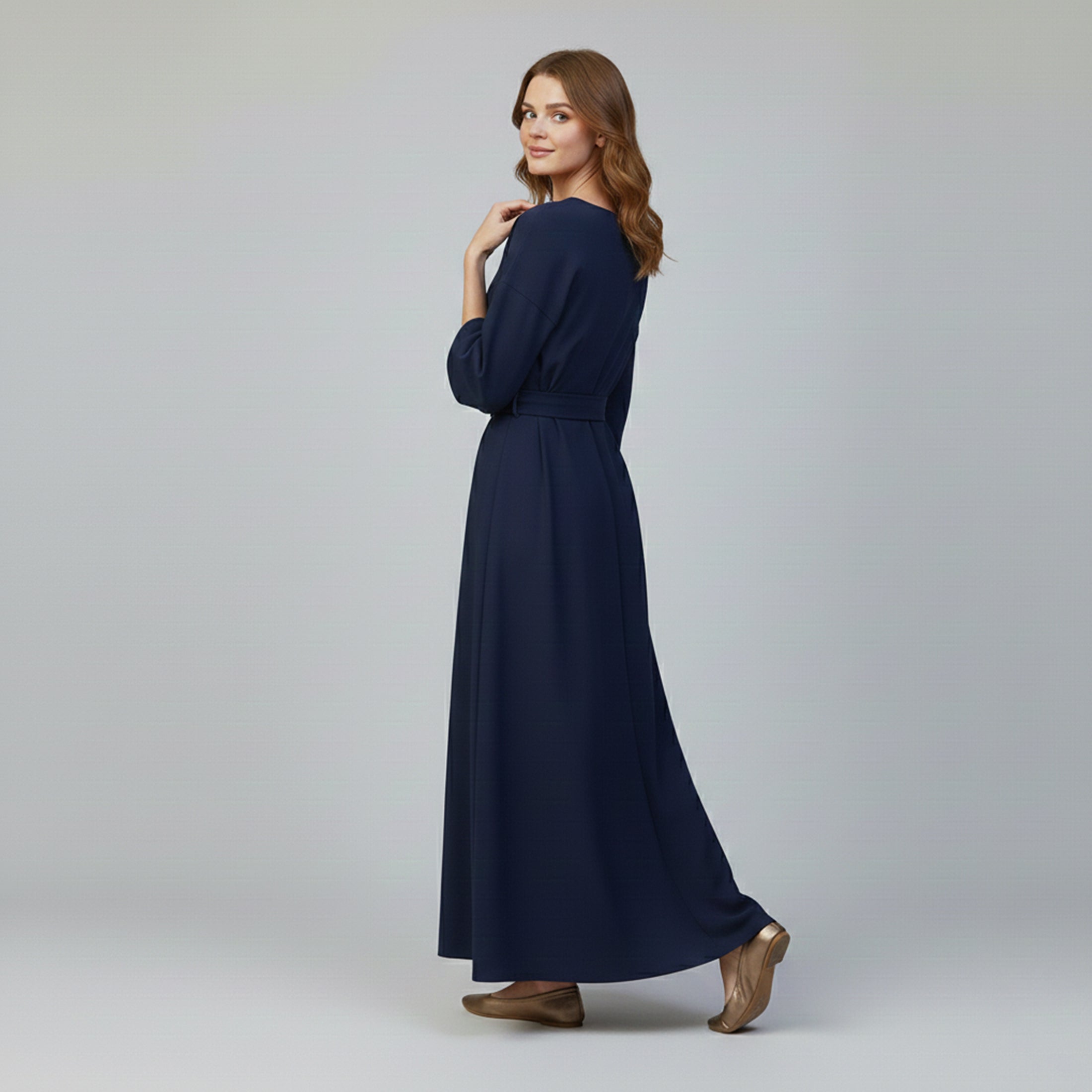 Dorvelli | Women’s Batwing Dress – Casual Elegance Edition