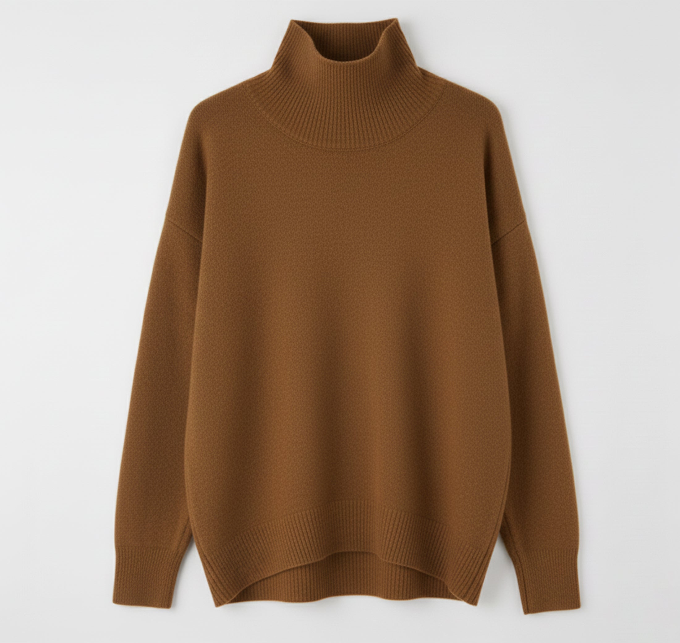 Dorvelli | Women’s Woolen Pullover – High-Lapel Elegant Edition