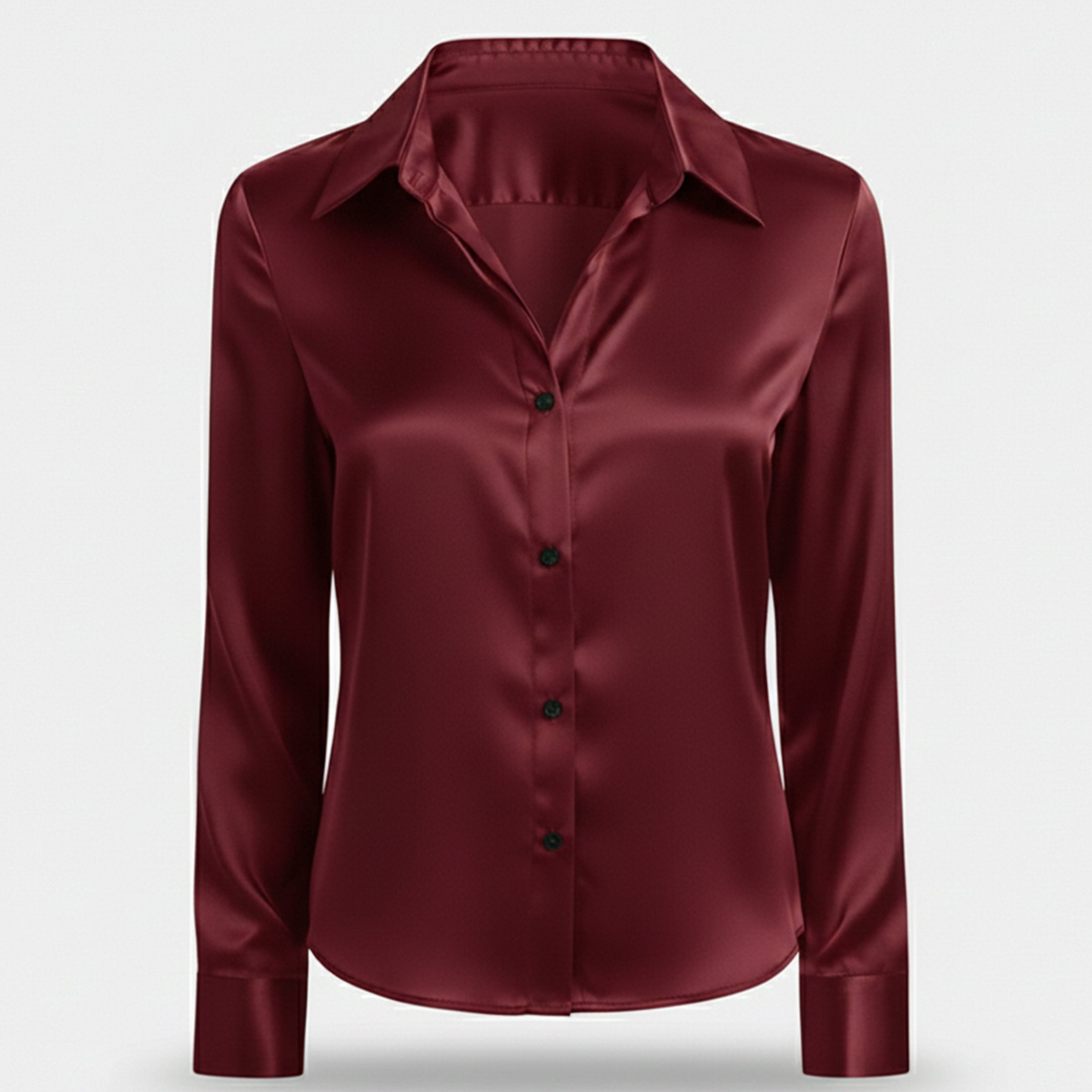 Dorvelli | Women’s Satin Shirt – Polished Workwear Edition