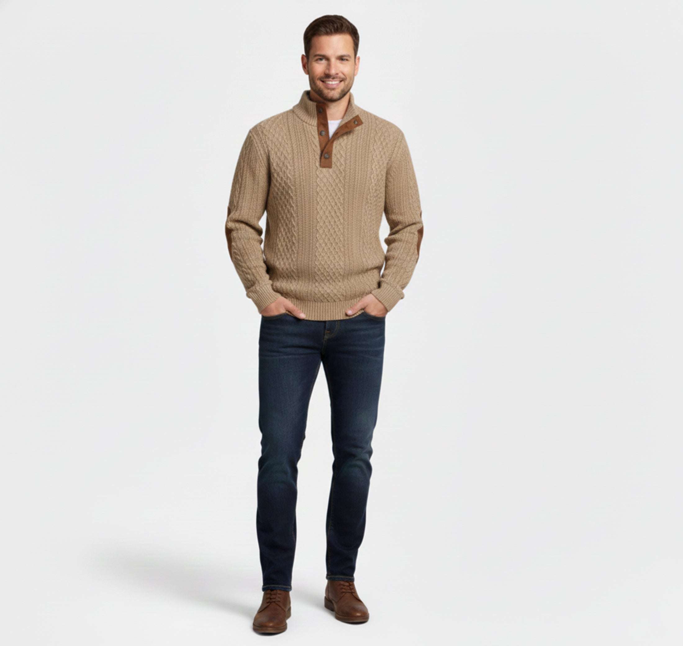 Dorvelli | Men’s Winter Pullover – Cozy Loose-Fit Knit