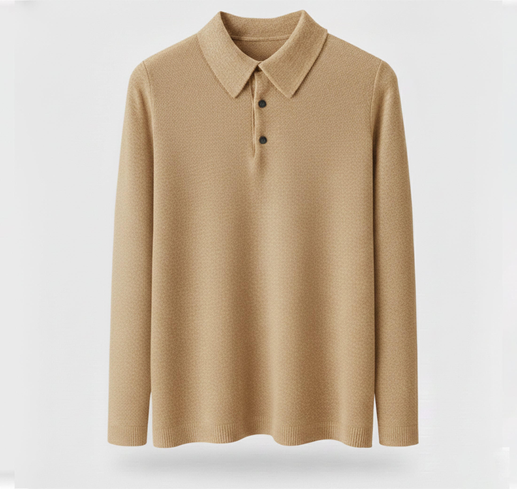 Dorvelli | Men’s Polo Collar Knit – Warm Daily Layer