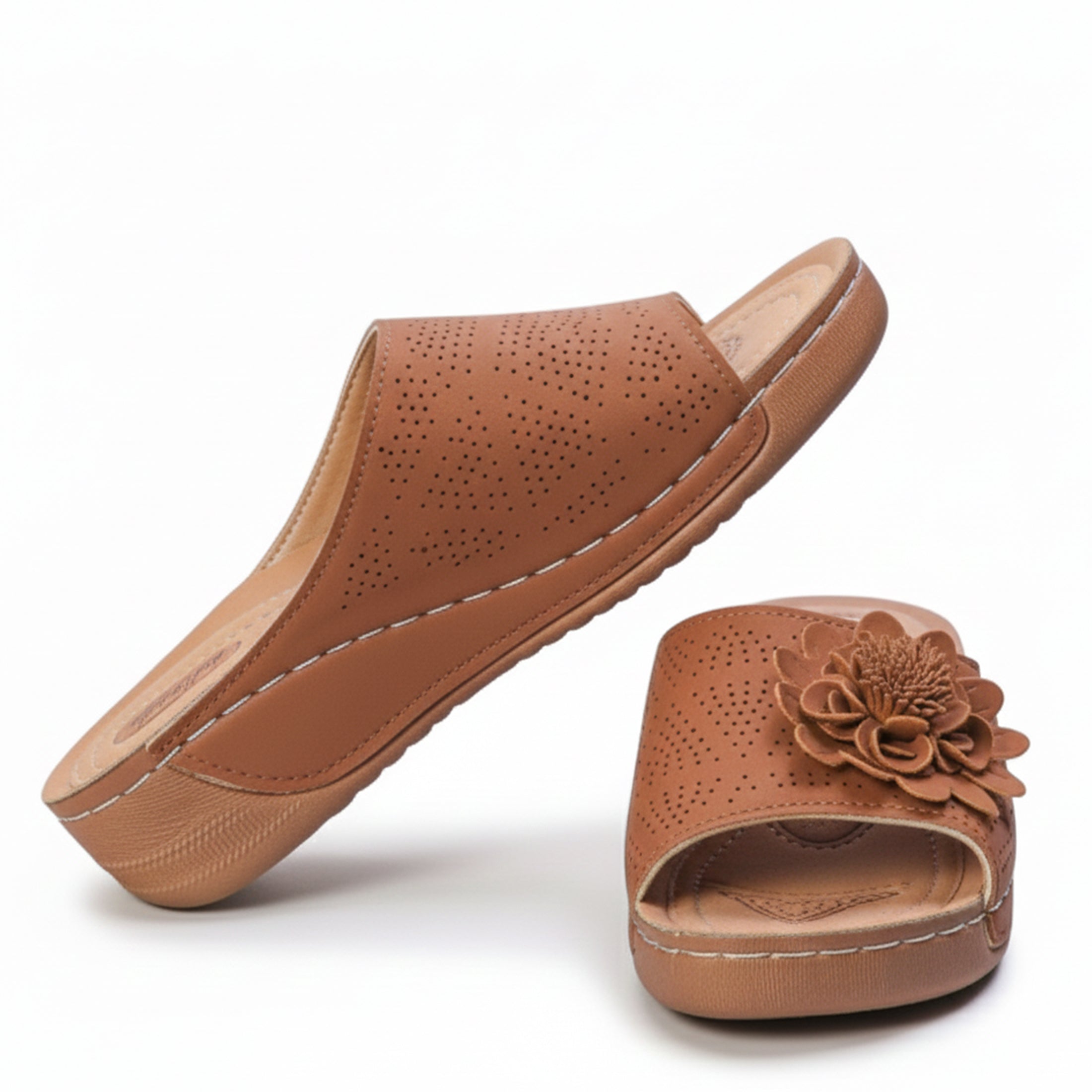 Dorvelli | Women’s Beach Wedge Sandals – Elegant Lift