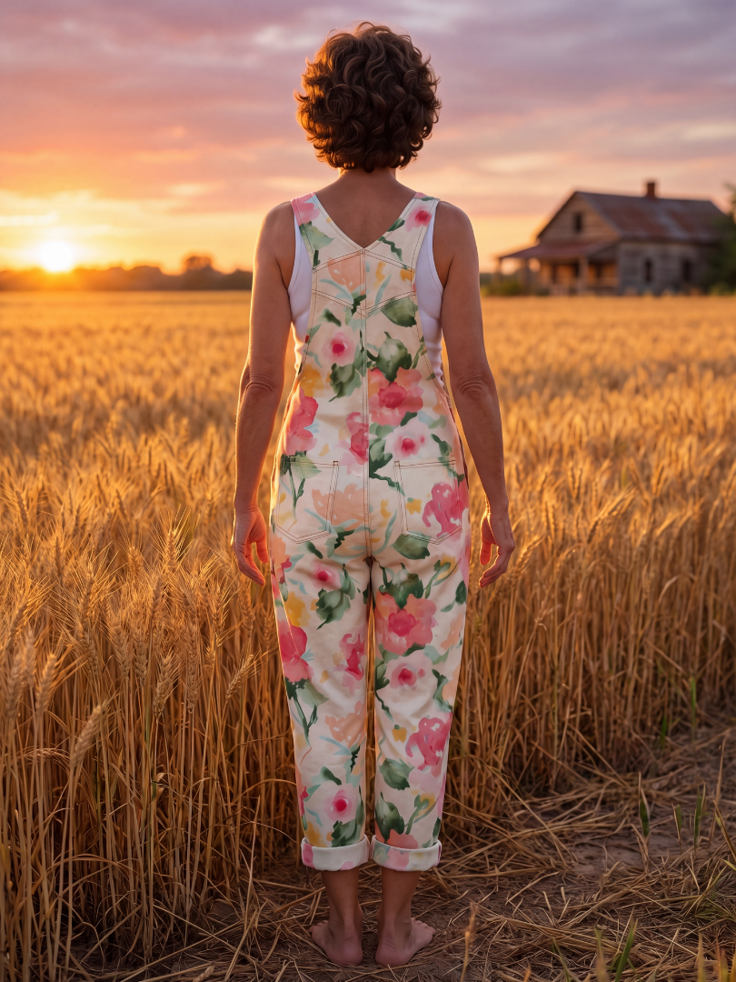 Dorvelli | Women's Jumpsuit – Soft Floral