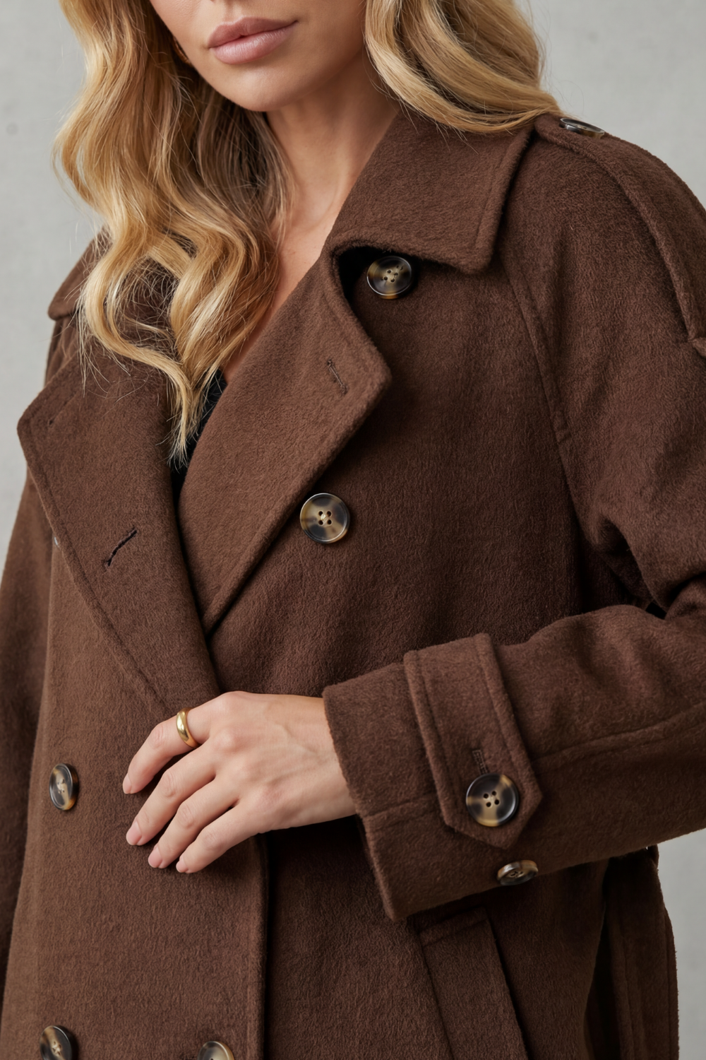 Women's Full Length Trench