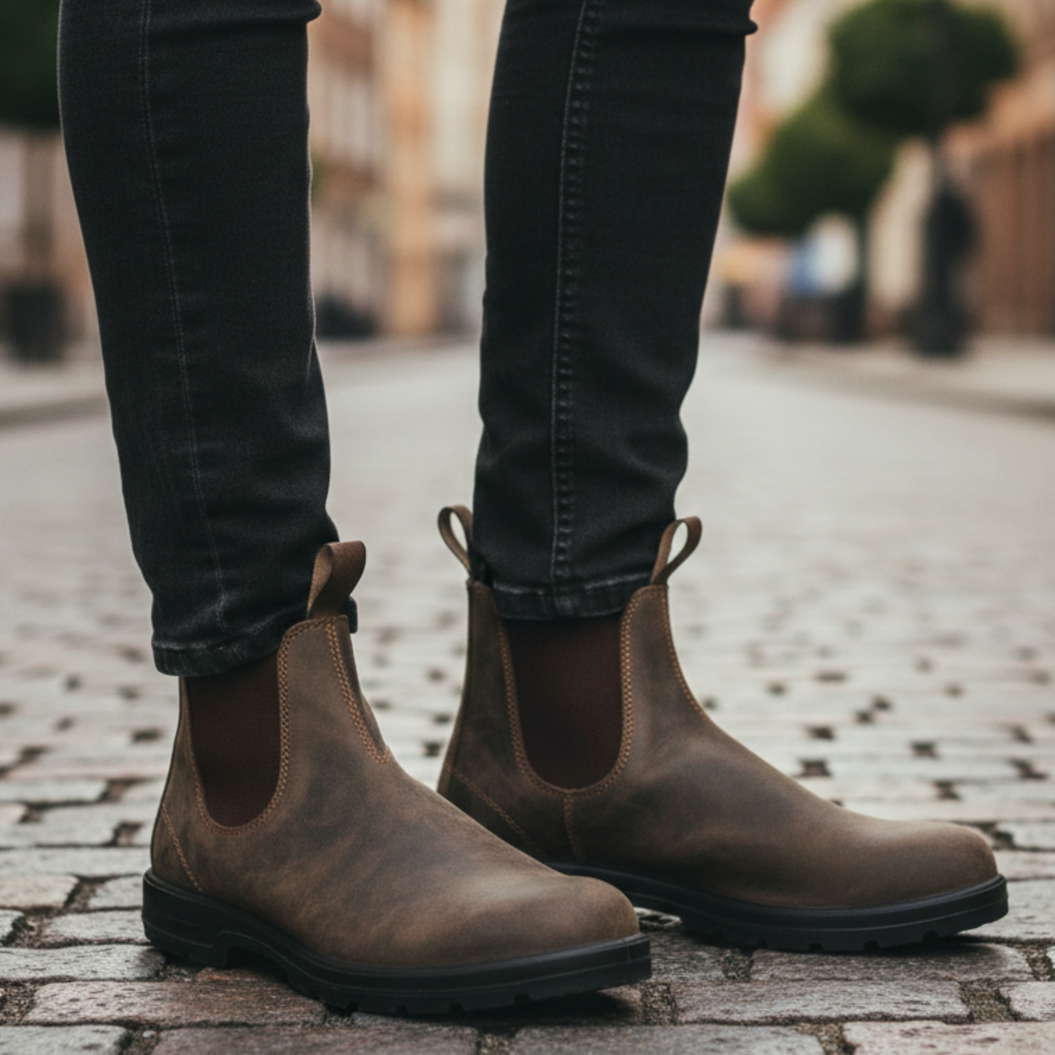 Dorvelli | Unisex Chelsea Boots – Slip-On Rugged Sole