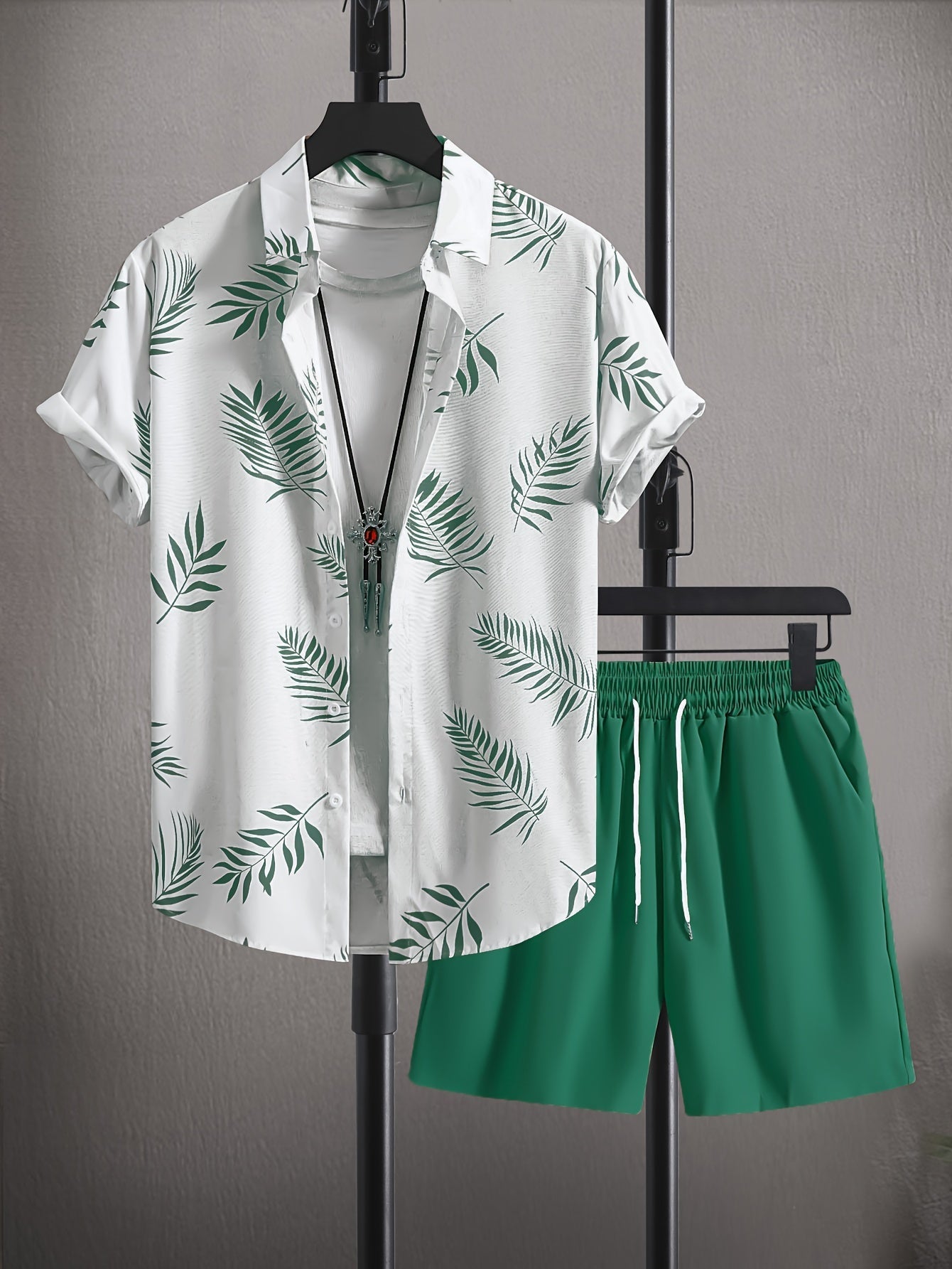 Dorvelli | Men's Two-Piece Set – Short-Sleeve Ease