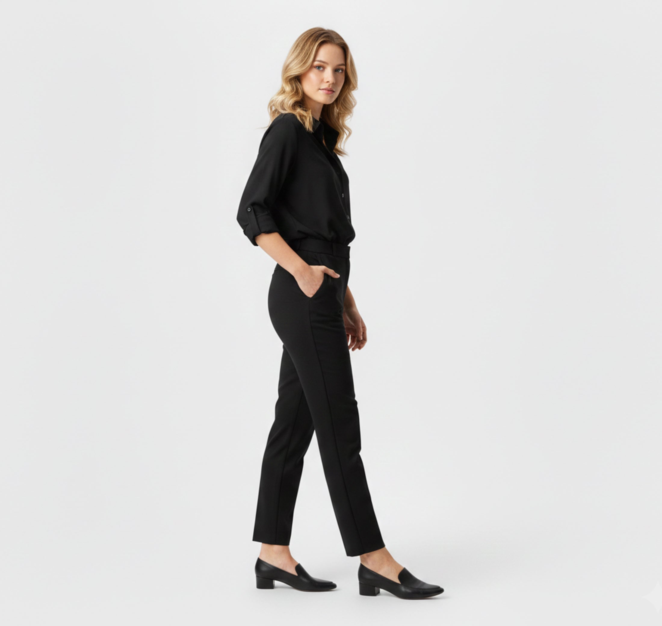Dorvelli | Women’s Long-Sleeve Shirt – Clean Work Style