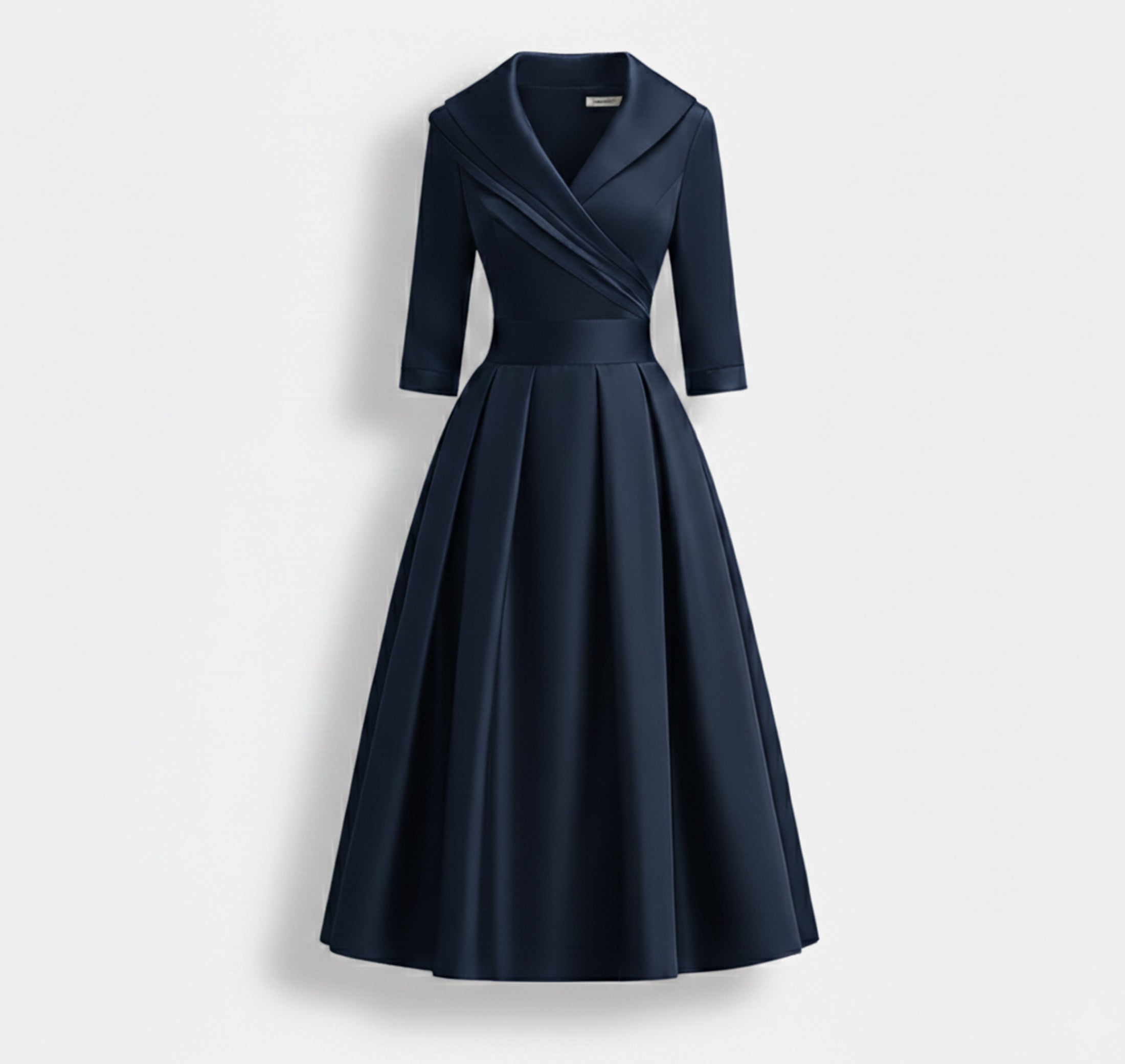 Dorvelli | Women’s Waist-Defined Dress – Timeless Formal Style