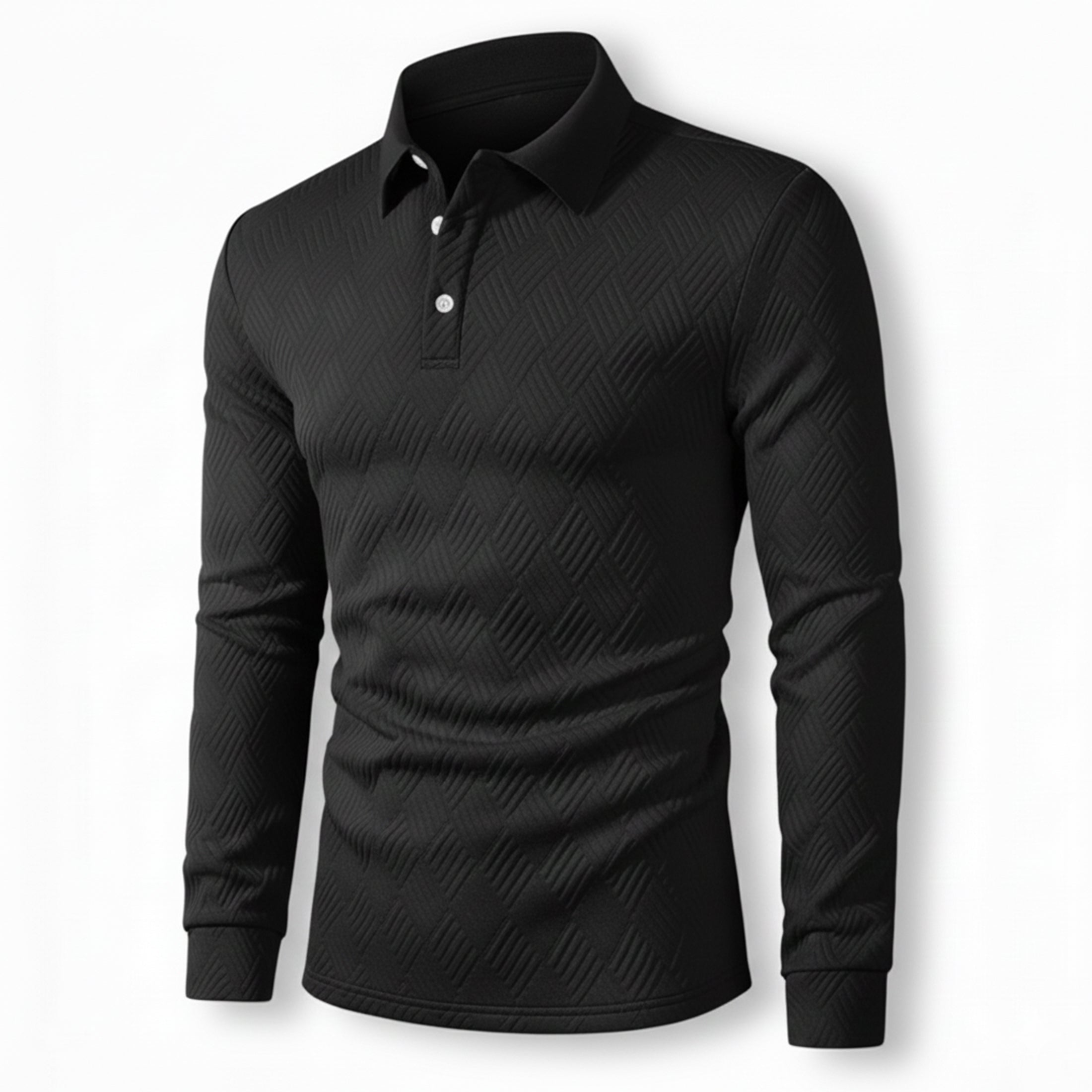 Dorvelli | Men’s Mosaic Polo Shirt – Relaxed Fit Style