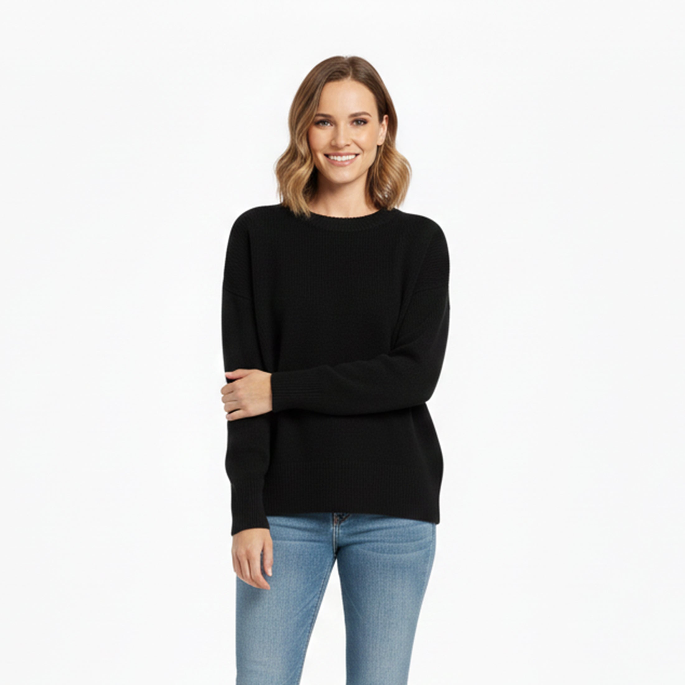 Dorvelli | Women’s Warm Knit Sweater – All-Match Comfort