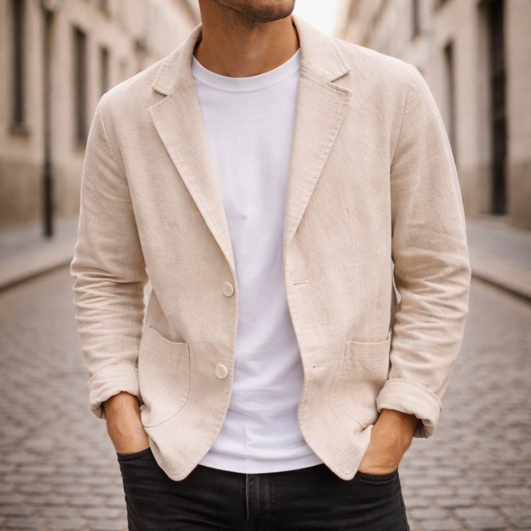 Dorvelli | Men’s Blazer – Two-Button Tailored Jacket