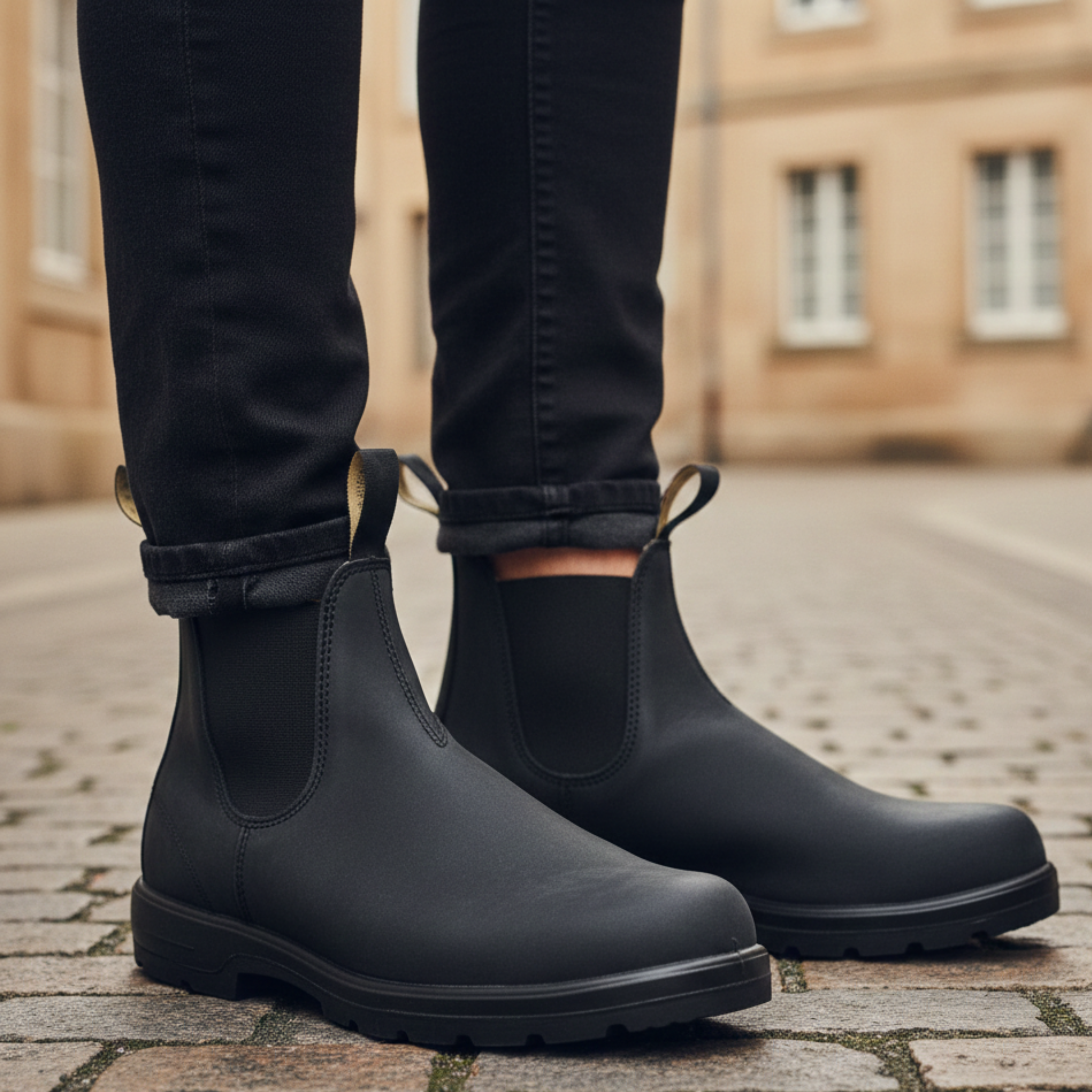 Dorvelli | Unisex Chelsea Boots – Slip-On Rugged Sole