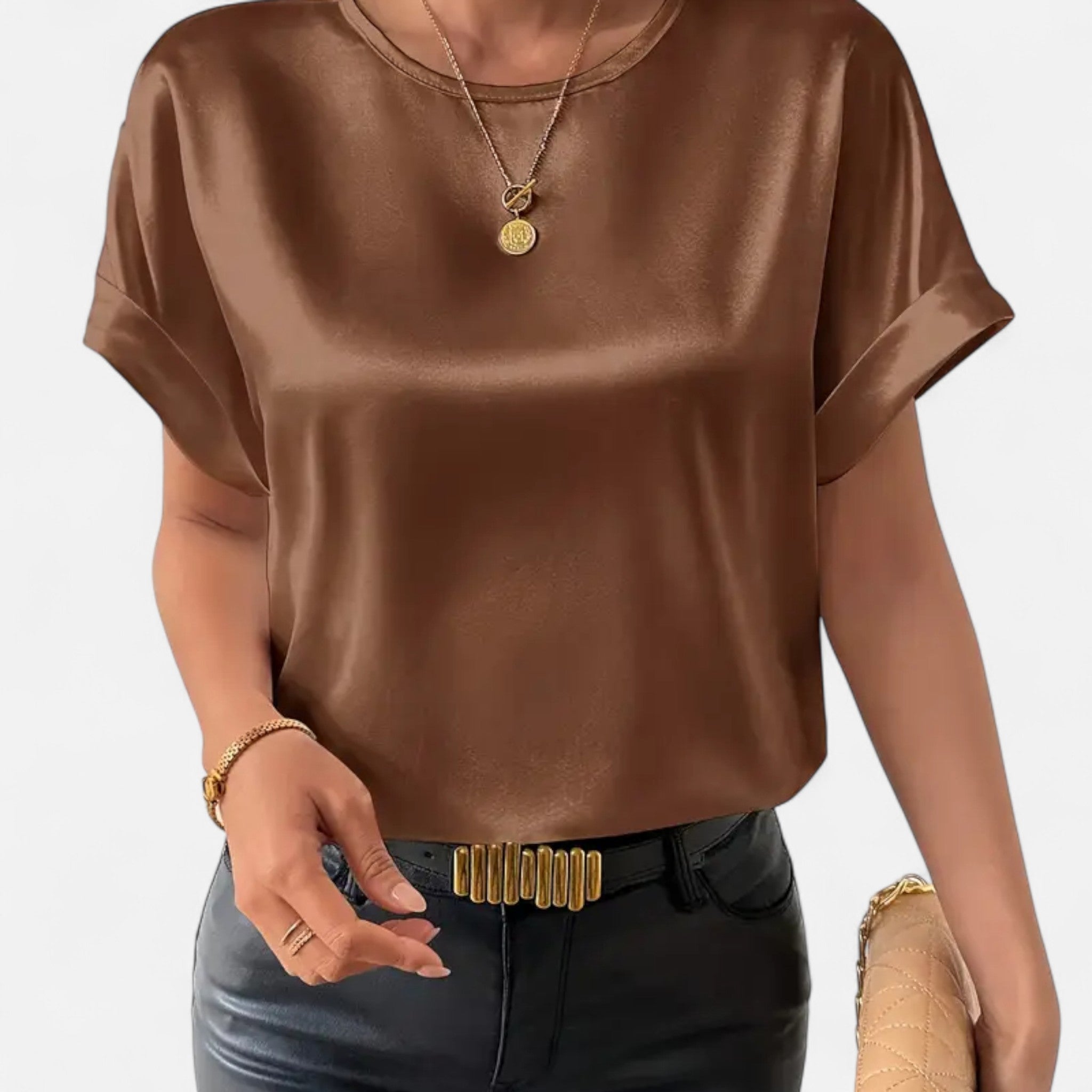 Dorvelli | Women’s Blouse – Elegant Batwing Sleeve