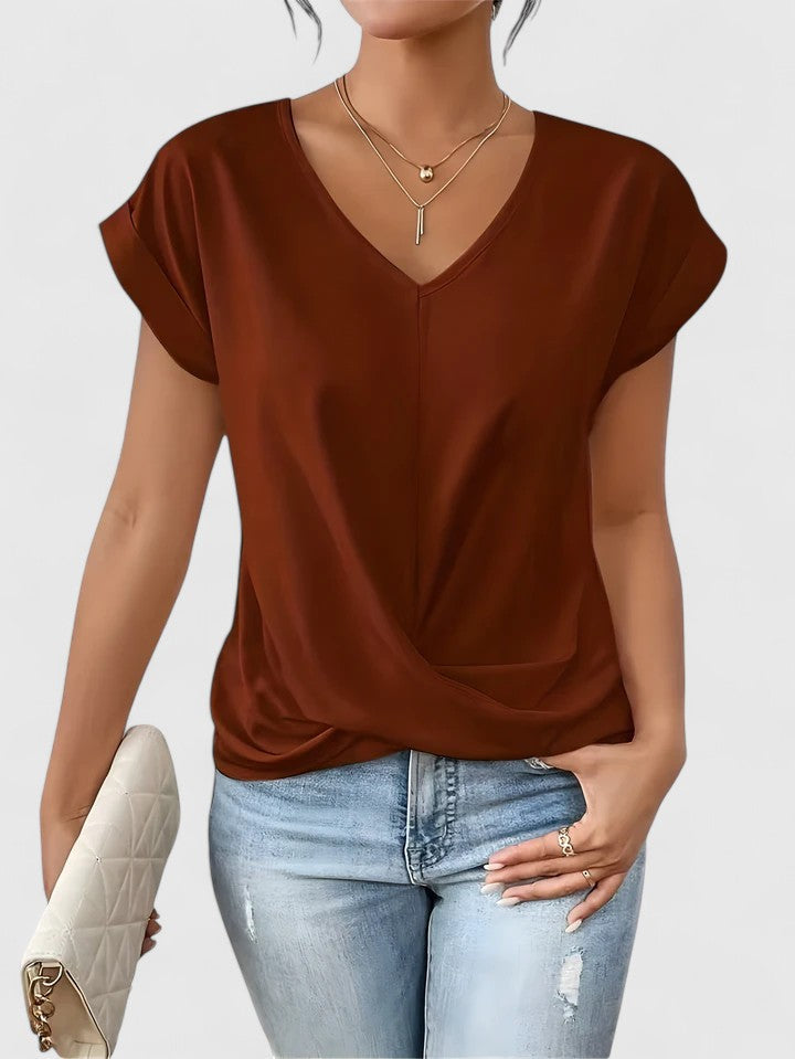 Dorvelli | Women's Top – Comfortable Neck