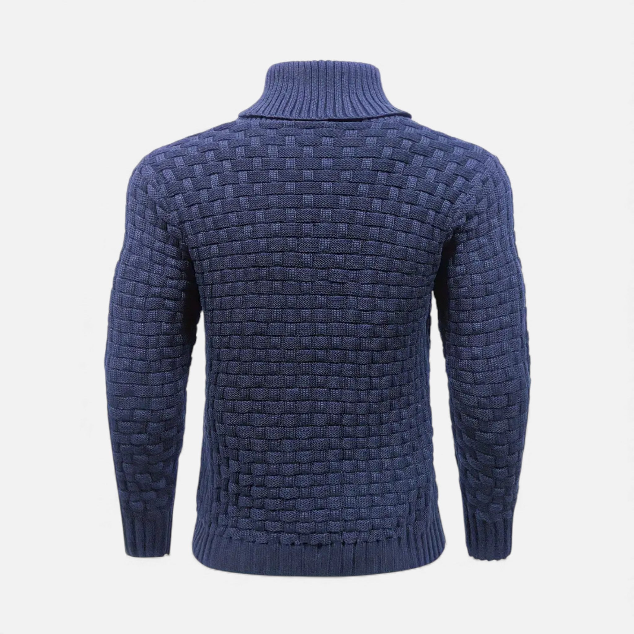 Dorvelli | Men’s Sweater – Lapel Knit Winter Classic
