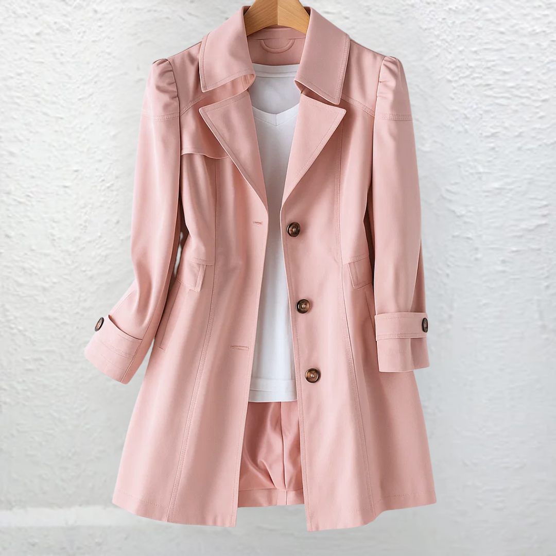 Women's Single Breasted Trench