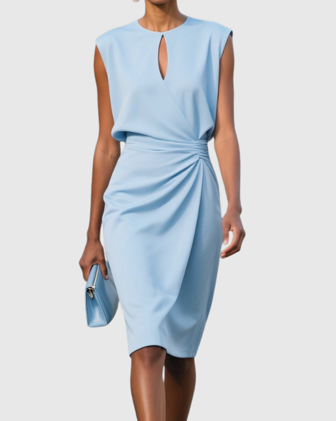 Dorvelli | Women's Midi Dress – Elegant Comfortable Every Occasion