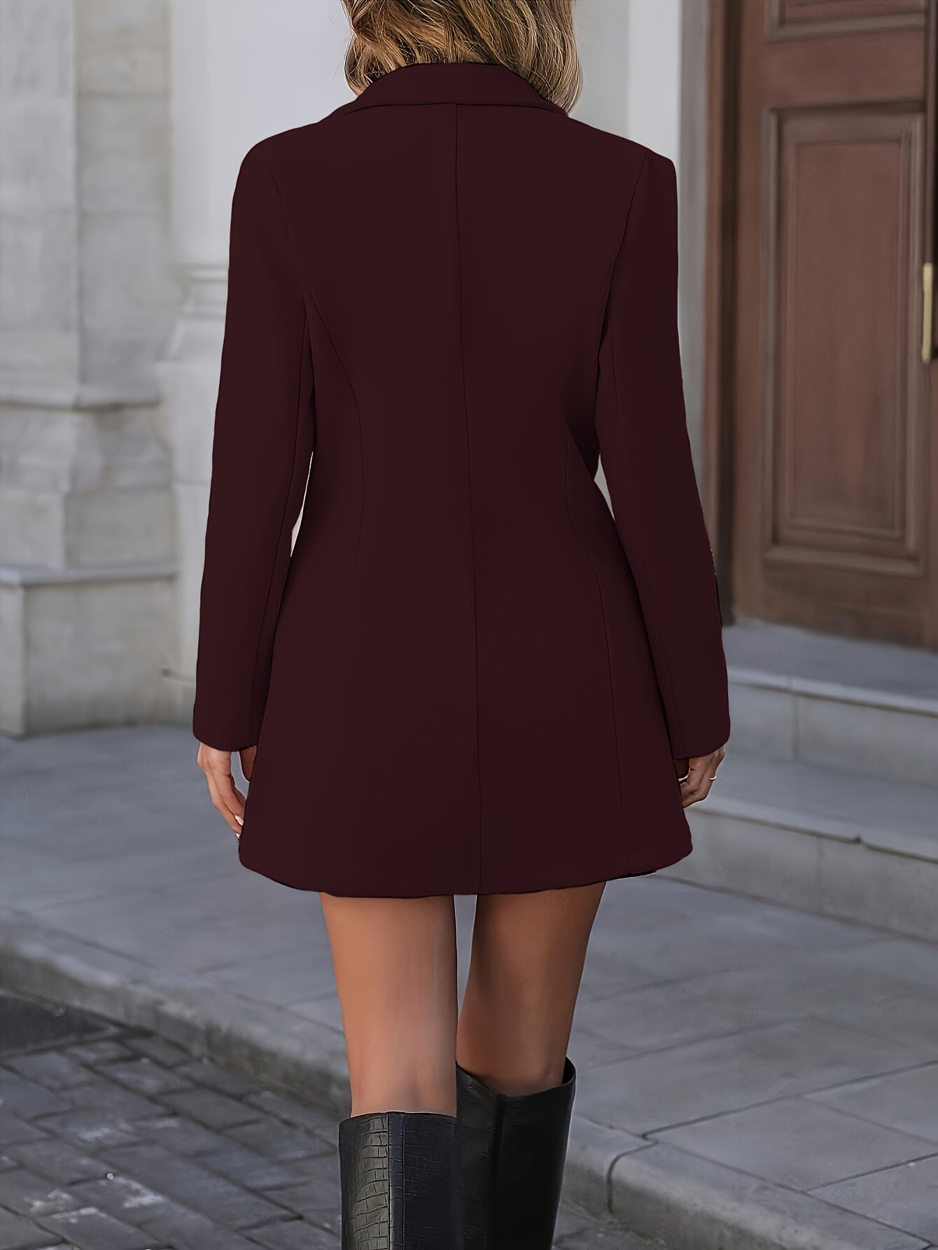 Women's Funnel Neck Coat