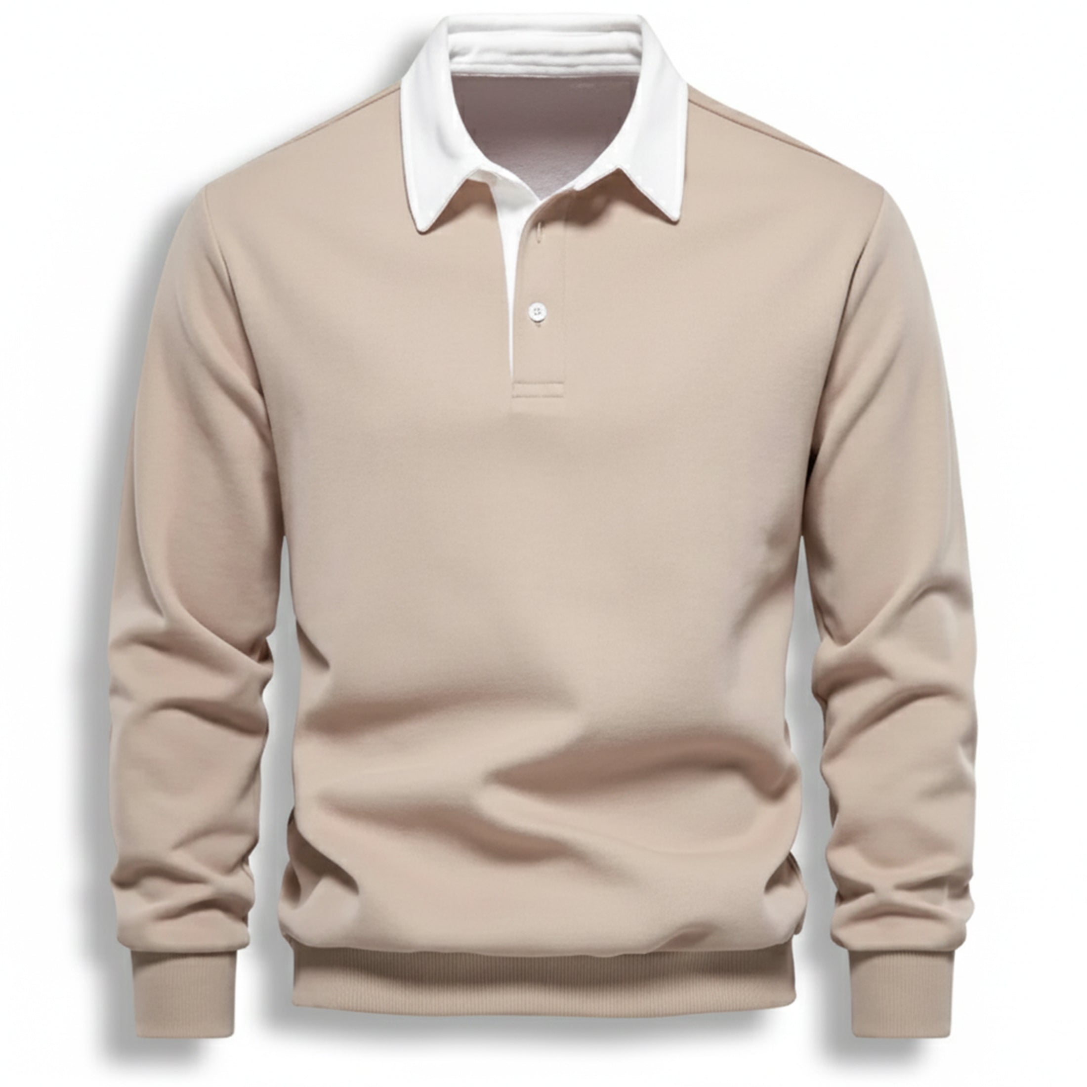 Dorvelli | Men’s Polo Collar Sweater – Casual Knit Essential