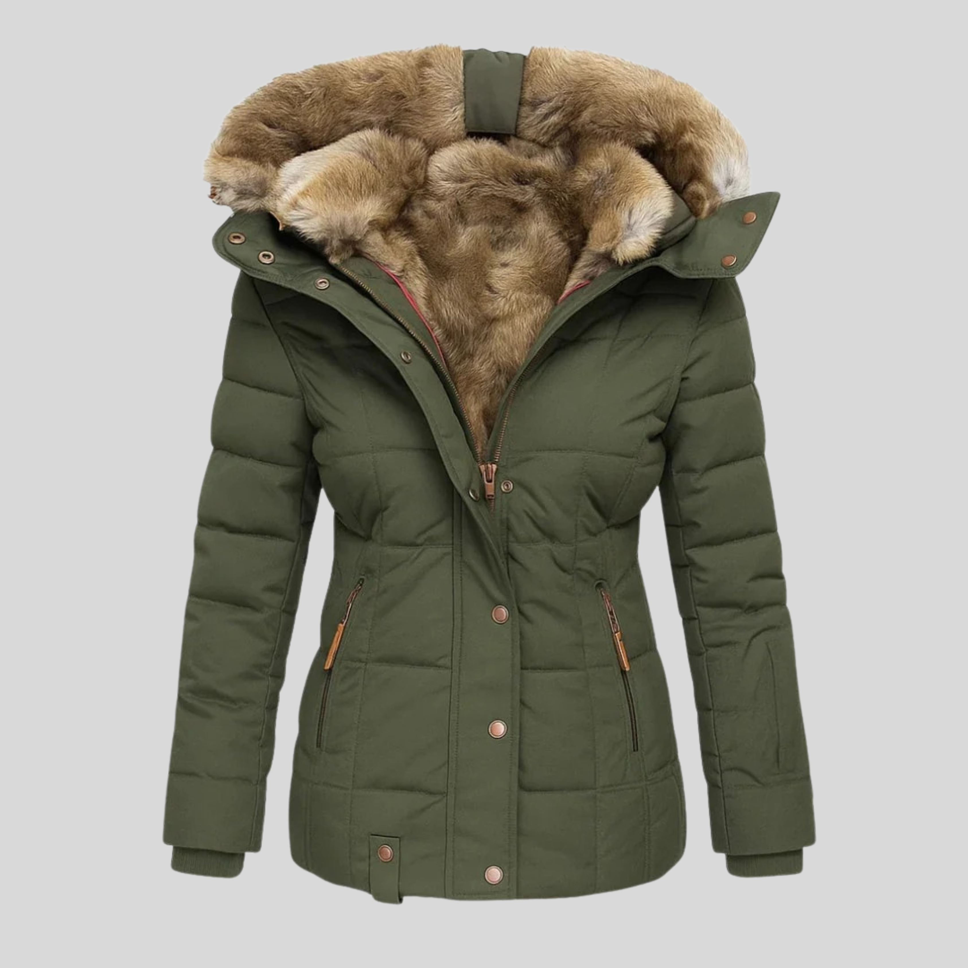 Women's Quilted Parka