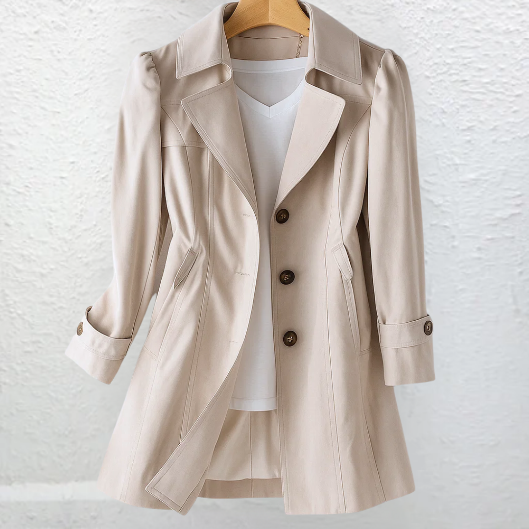 Women's Single Breasted Trench