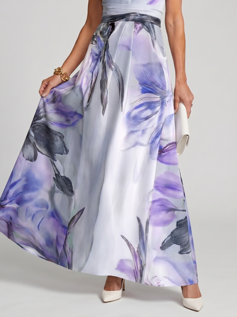 Dorvelli | Women's Maxi Dress – Soft Halter Flowing