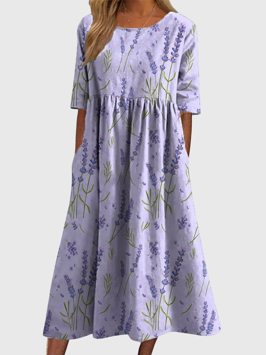 Dorvelli | Women's Midi Dress – Flattering