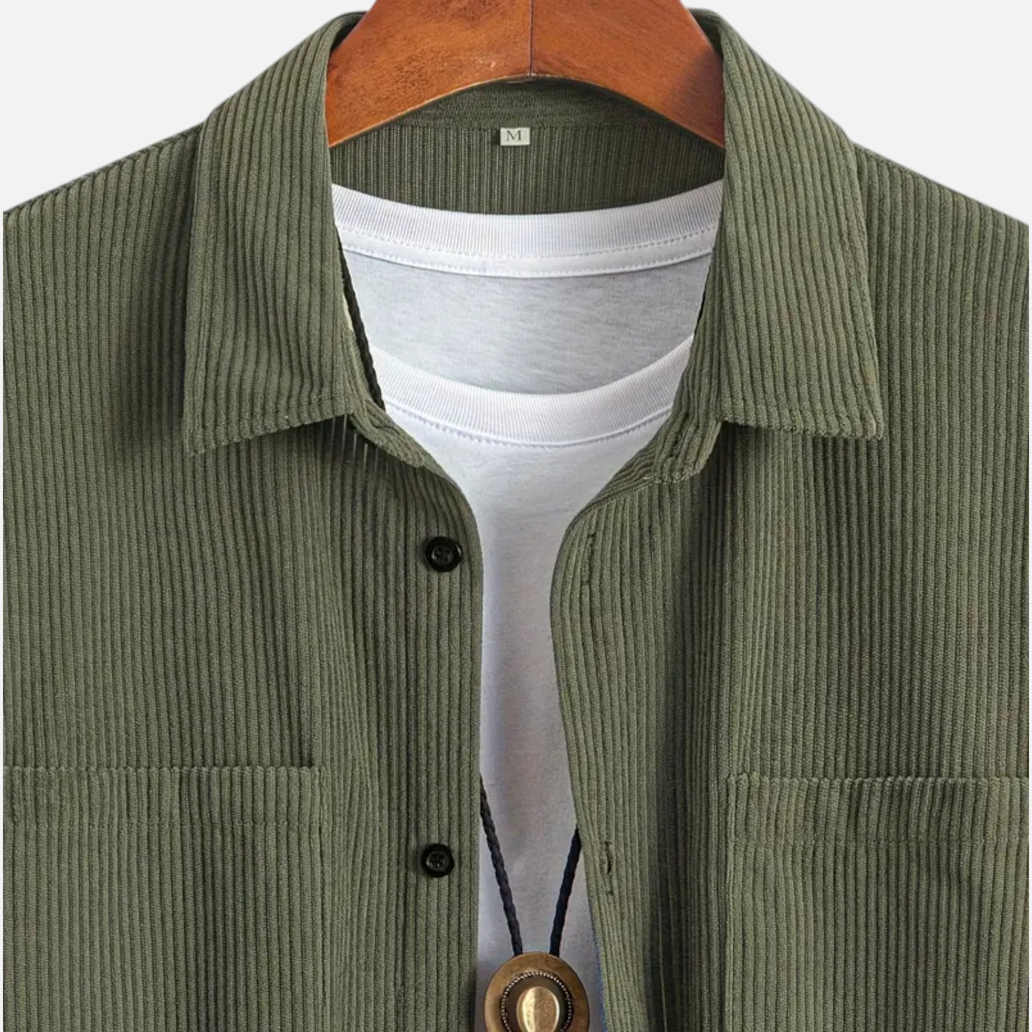 Dorvelli | Men’s Corduroy Shirt Jacket – Effortless Smart-Casual Charm