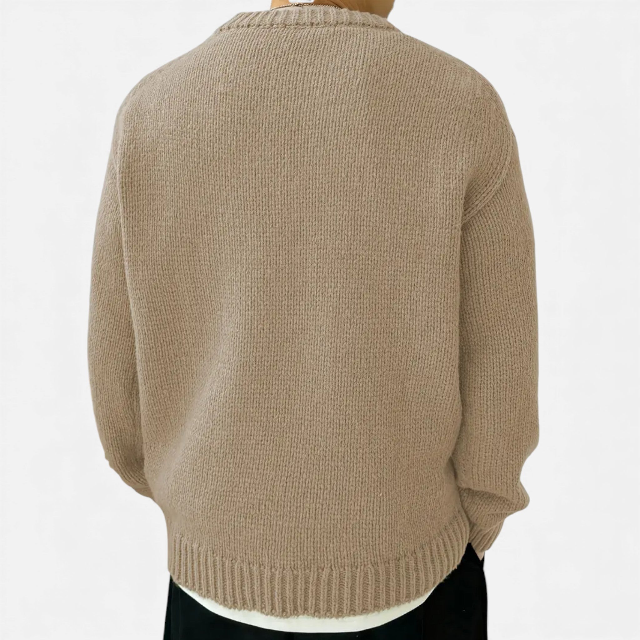 Dorvelli | Men’s Sweater – Crew-Neck Winter Essential
