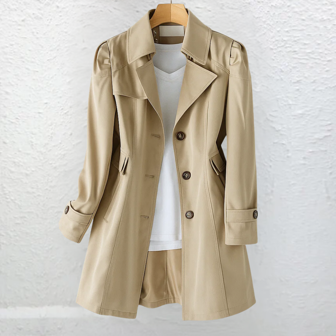 Women's Single Breasted Trench
