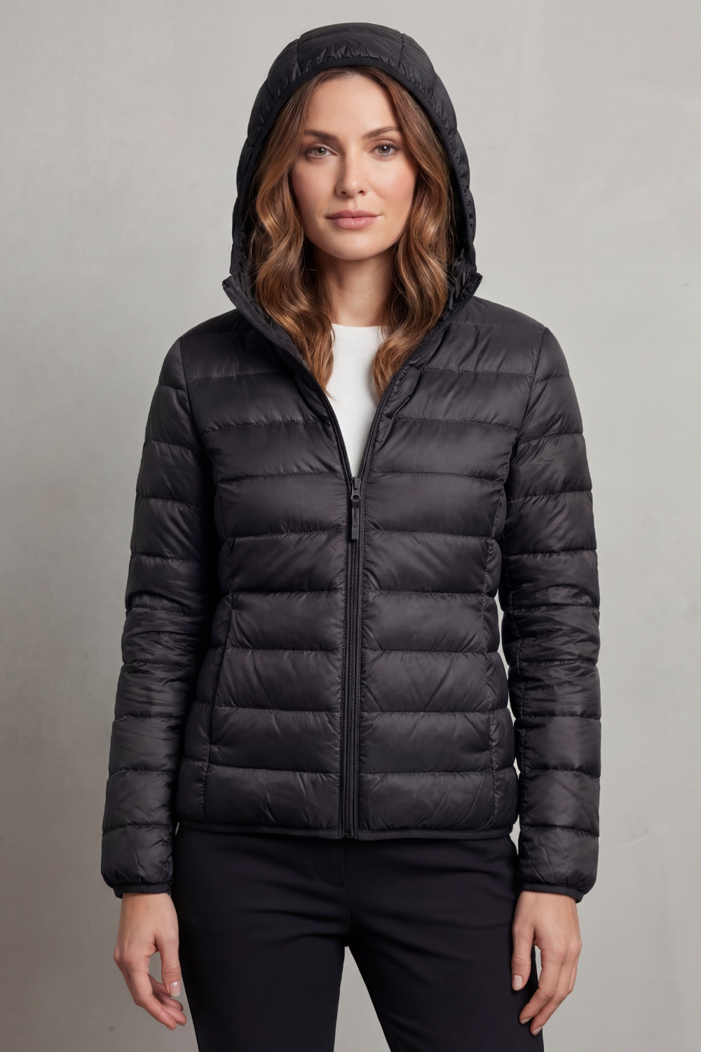 Women's Hooded Puffer Jacket