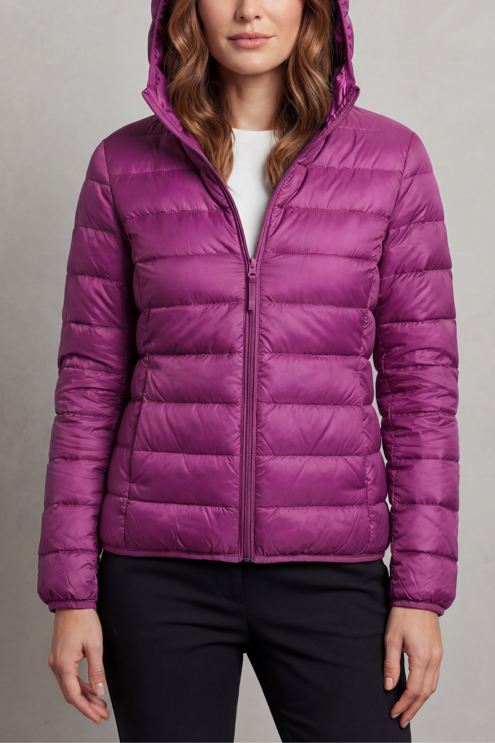 Women's Hooded Puffer Jacket