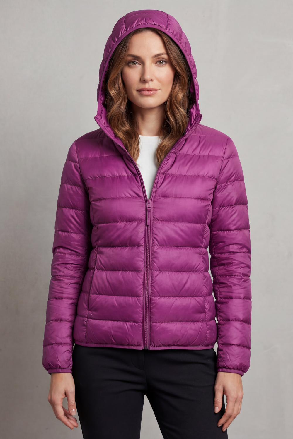 Women's Hooded Puffer Jacket