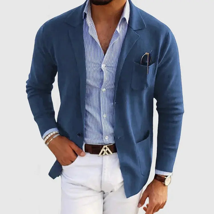 Men's Knit Blazer