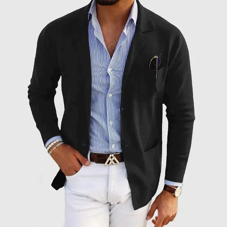 Men's Knit Blazer