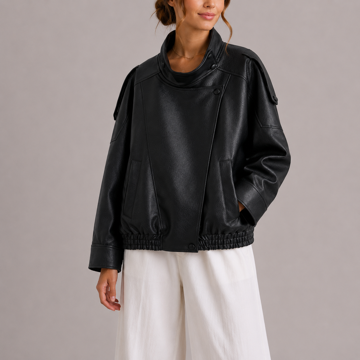 Women's Oversized Bomber