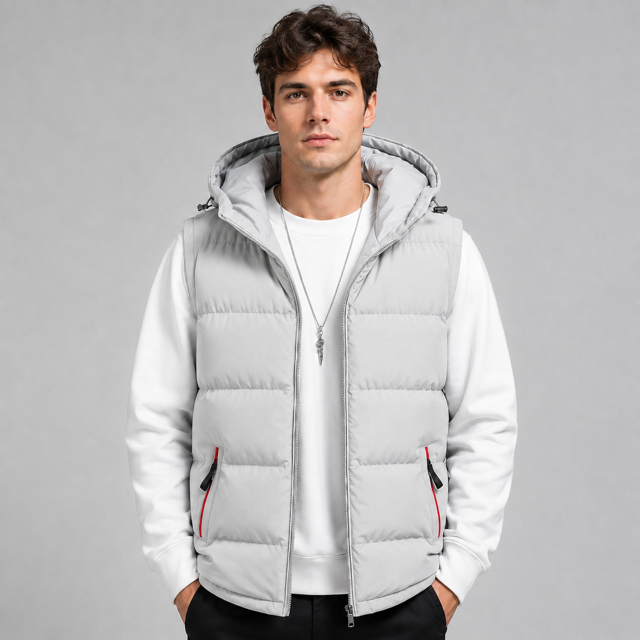 Men's Hooded Gilet