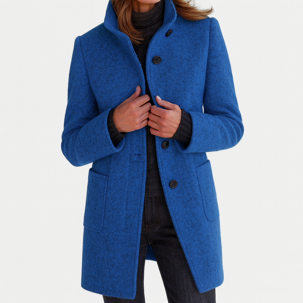 Women's High Collar Coat