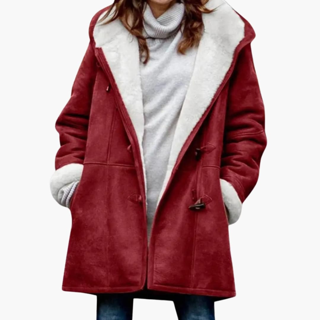 Women's Hooded Toggle Coat