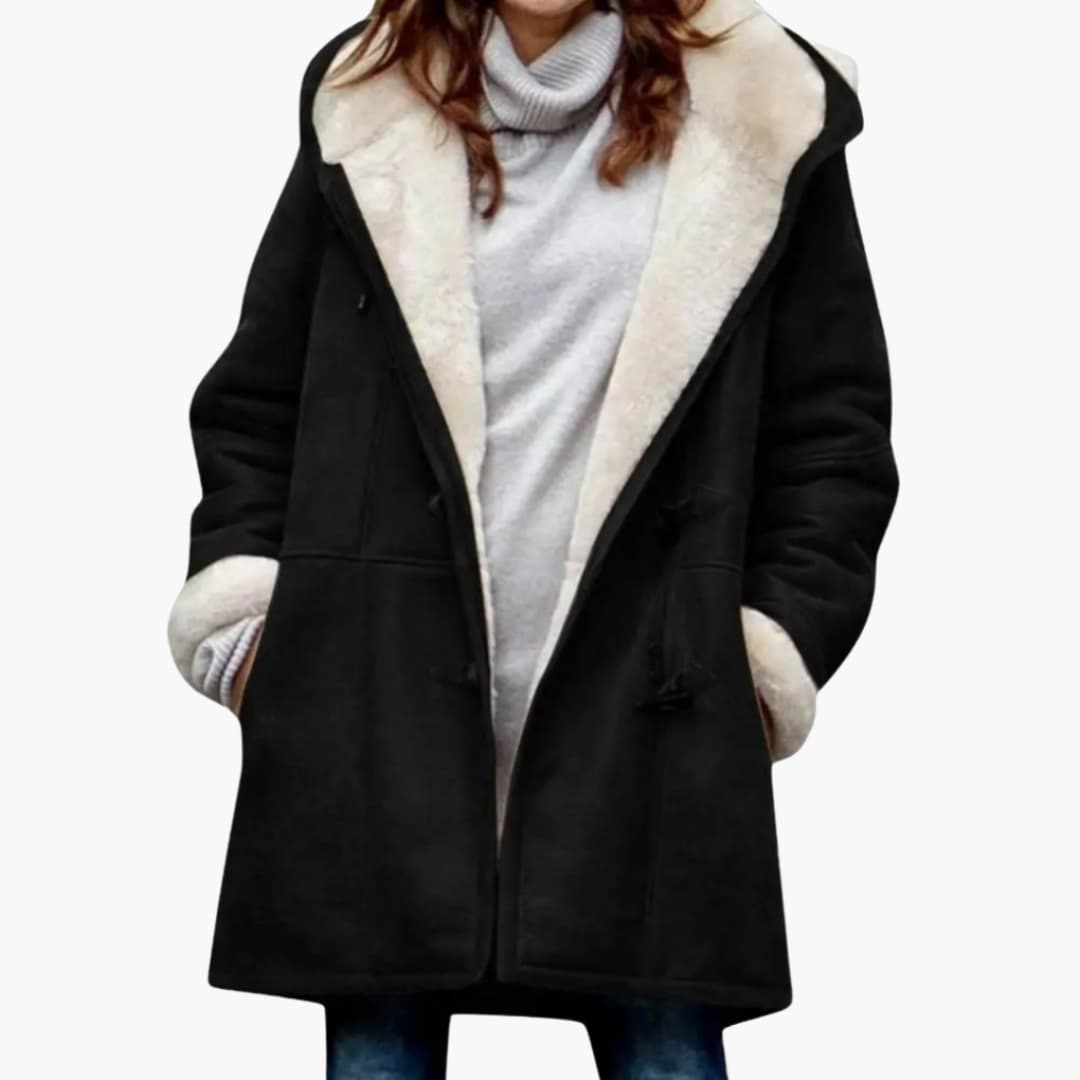Women's Hooded Toggle Coat