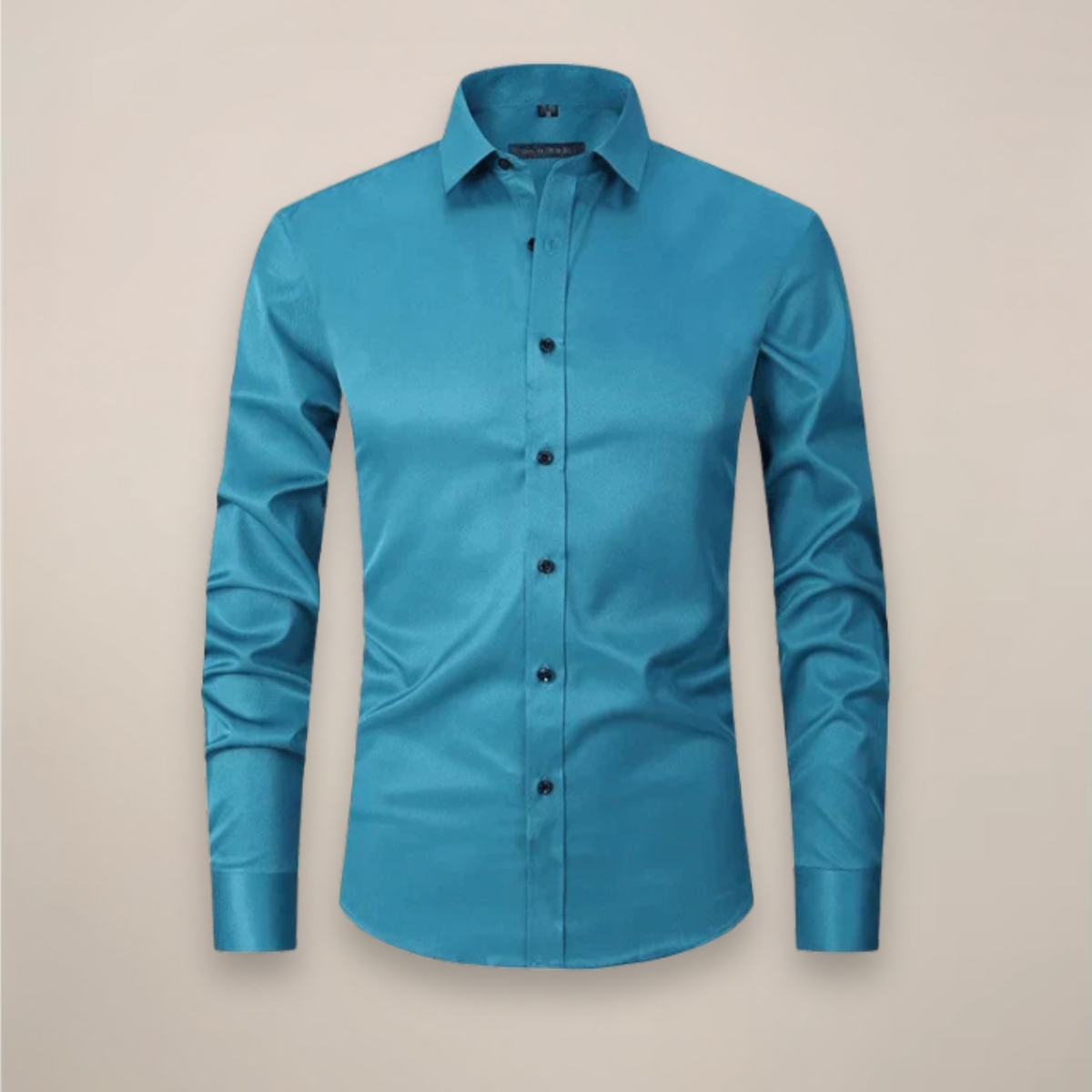 Dorvelli | Men's Long-Sleeve Shirt – Structured Fit Wrinkle-Free