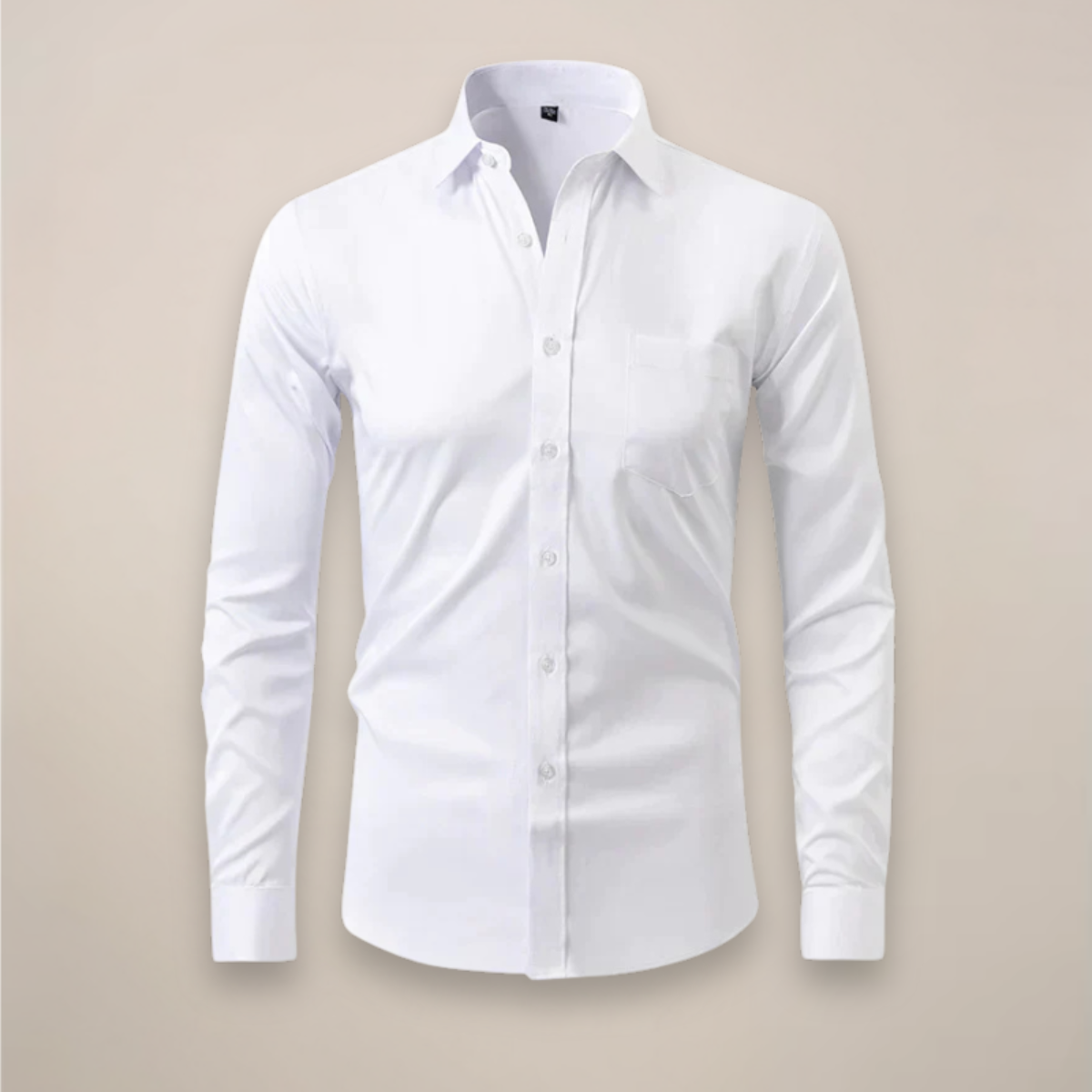 Dorvelli | Men's Long-Sleeve Shirt – Structured Fit Wrinkle-Free