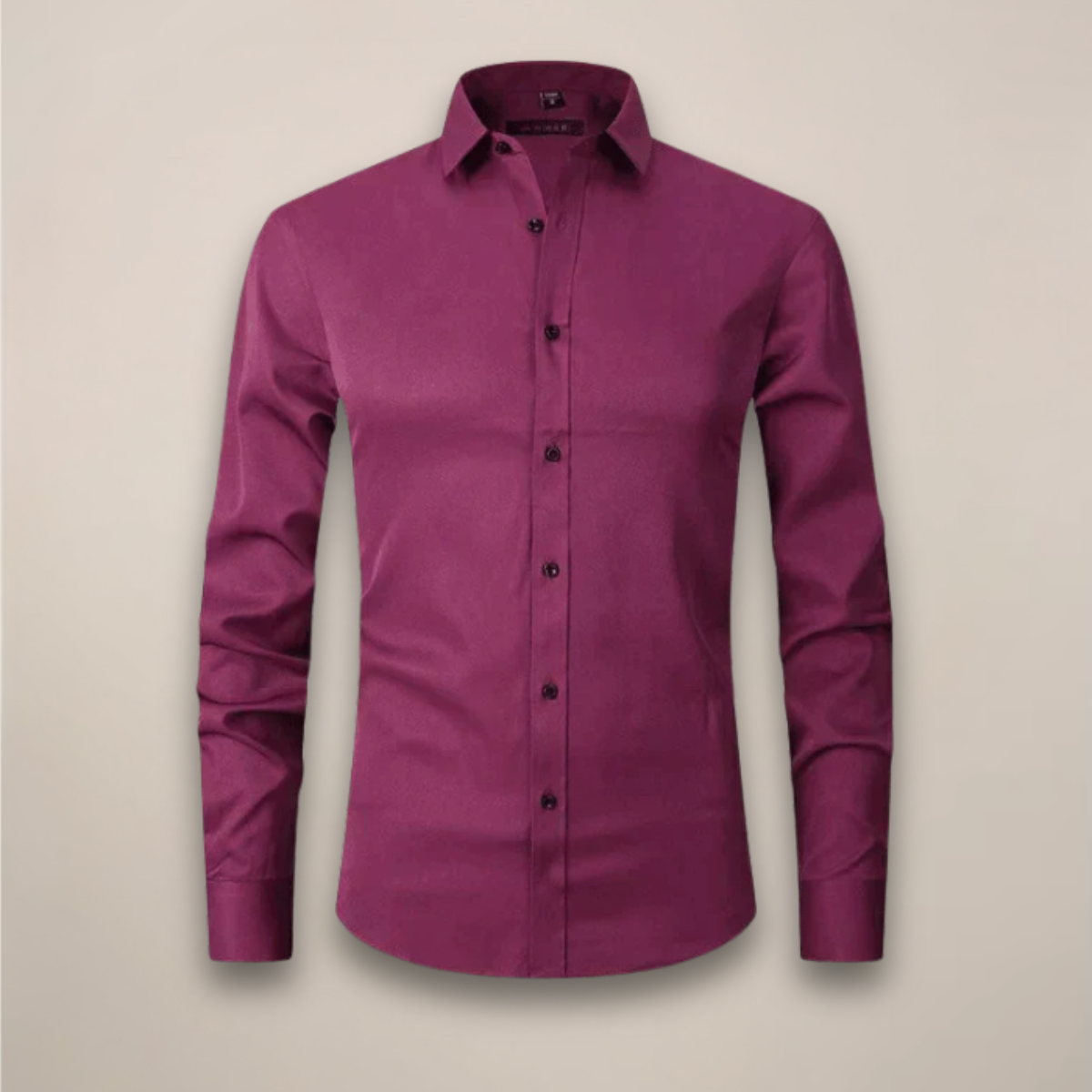 Dorvelli | Men's Long-Sleeve Shirt – Structured Fit Wrinkle-Free