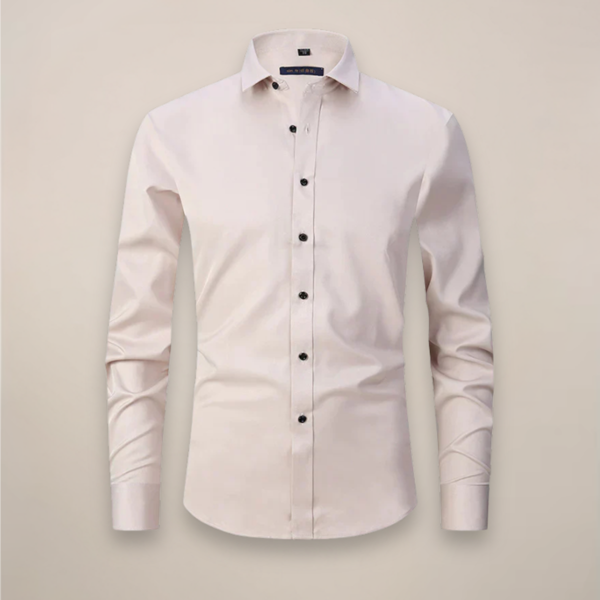 Dorvelli | Men's Long-Sleeve Shirt – Structured Fit Wrinkle-Free